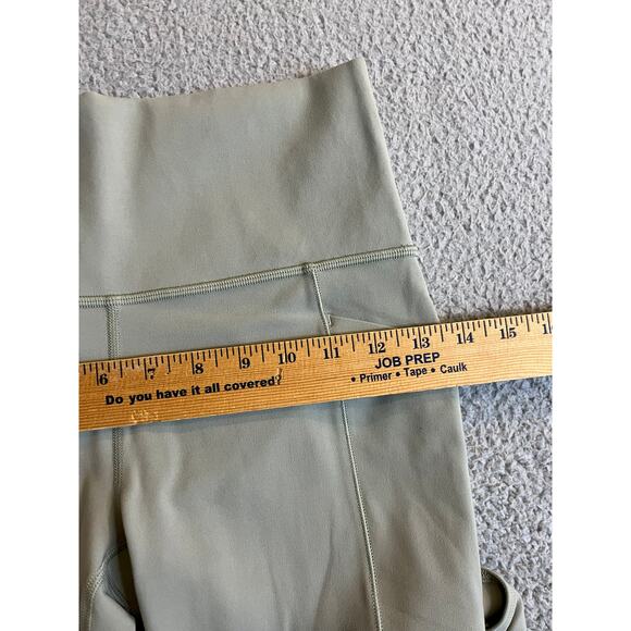 Athleta Leggings Small Salutation Slash Pocket II Cinch 7/8 Cropped Athleisure - Picture 11 of 15